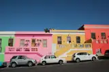Kolorowe domy dzielnicy Bo-Kaap w Kapsztadzie
