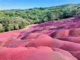 Siedmiokolorowa Ziemia w Chamarel na Mauritiusie