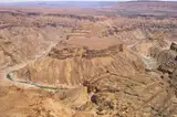 Meandry rzeki w Kanionie Fish River