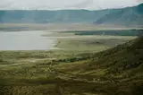 Widok z krawędzi krateru Ngorongoro